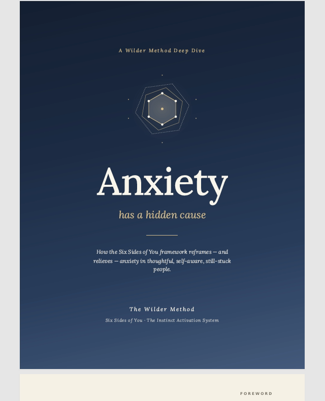 Anxiety cover