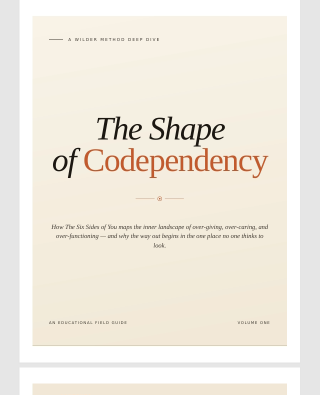 Codependency cover